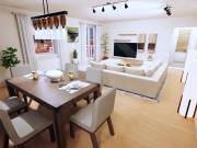 Újépítésű, II. emeleti 3 szobás társasházi lakás eladó