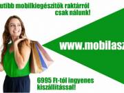 Mobiltok, üvegfólia, qi töltő, okostelefon kiegészítők raktárról