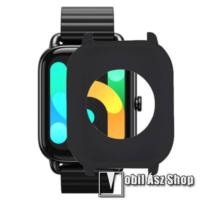 Okosóra szilikontok - FEKETE - Xiaomi Haylou RS4 (LS12) / Haylou RS4 ...