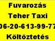 Költöztetés XX. kerület 0620-613-9977 Fuvarozás XX. kerület Bútorszállítás XX. kerület, Tehertaxi XX