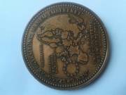 Uniós emlékérme ( bronz) eladó - 5 cm átmérőjű