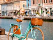 Velorita Egyedi Retro Kosaras Női Bringa