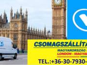 Csomagszállítás, költöztetés Magyarország- London