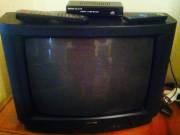 SAMSUNG TV+SET TOP BOX