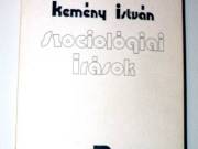 Kemény István Szociológiai írások / könyv Replika - Kör kiadás 1992