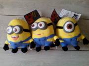 Új Minion plüss 18 cm, 3 féle RAKTÁR