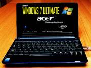  acer netbook, 160gb,Wifi,webkam,memká,LED