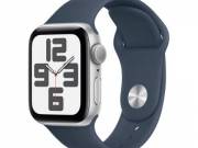 Apple Watch SE2 v3 okosóra ezüst-kék, új