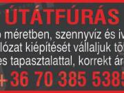 cső törés javítása , ivóvíz és szennyvíz hálózat kiépítése
