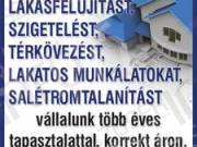 Lakásfelújítás ,kőműves munkálatok 