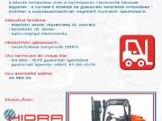 Targoncavezető OKJ tanfolyam