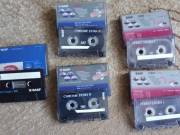 Többfajta BASF és TDK kazetták