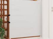 vidaXL behúzható fehér kisállatkapu 82,5 x 125 cm