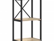 vidaXL Könyvespolc 40 x 30 x 85 cm Szerelt Fa Sonoma tölgy