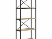 vidaXL Könyvespolc 60 x 30 x 155 cm Szerelt Fa Sonoma tölgy