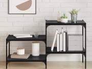 vidaXL Polcos könyvespolc 3 szintes 4 db 60 x 40 x 1,5 cm Szerelt Fa