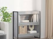 vidaXL Könyvespolc Szürke Sonoma 80 x 30 x 86,5 cm Faanyag