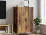 vidaXL Fali szekrény Antik Fa 66 x 34,5 x 90 cm Szerelt Fa