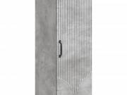 vidaXL Fali szekrény Betonszürke 33 x 34,5 x 90 cm Szerelt Fa