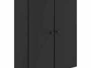 vidaXL Fali szekrény Fekete 66 x 34,5 x 90 cm Szerelt Fa
