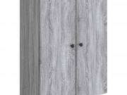 vidaXL Fali szekrény Szürke Sonoma 66 x 34,5 x 90 cm Szerelt Fa