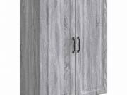 vidaXL Fali szekrény Szürke Sonoma 66 x 34,5 x 90 cm Szerelt Fa