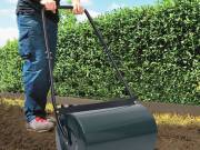 vidaXL zöld és fekete gyephenger 63 cm 50 L