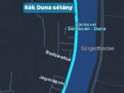 Duna-parti Ráckevei Élitési telek eladó ikerház építésére alkalmas 2 különálló áram csatlakozással r