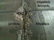Kül és beltéri betonok, műkövek javítása, felújítása, felületvédelme
