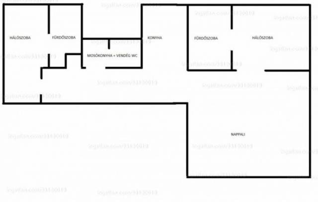 Kiadó lakás Budapest Szent István körút IV. emelet 94m2 ref:13798 1 | Belváros specialista ingatlani - Kép