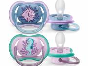 Philips AVENT játszócumi Ultra Air tengeri állatos 6-18hó lányos 2db