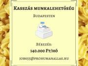 Kasszás munkalehetőség