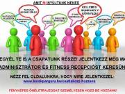 Adminisztrátor és Fitness recepcióst keresünk hosszútávra. 