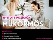 Kéz-és lábápoló, valamint műkörmös állás