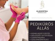 kéz-és lábápoló, valamint műkörmös állás