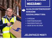Százhalombattára keresünk alkalmi konténerszedőket!