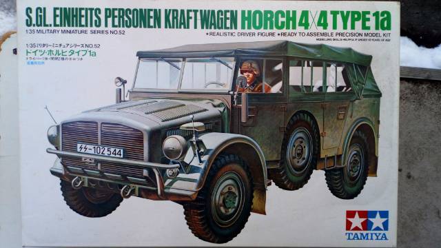 Tamiya 35052 German Horch Type 1a 1 : 35 - Kép