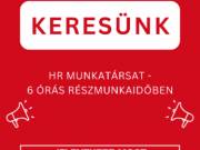 HR munkatárs - 6 órás részmunkaidőben