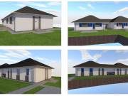 Eladó 80 m2-es ikerház Dömsöd, , ÚJ ÉPÍTÉSŰ, TÁROLÓ KAPCSOLATOS IKERHÁZ