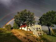Vendégház lenyűgöző panorámával a Balaton-felvidéki Nemzeti Park tetején