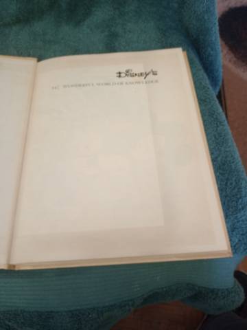 Disney’s Wonderful World of knowledge Book No. 14 Vintage 1971  - Kép