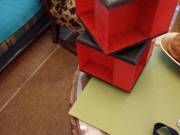 2db egybe Retró magnó kazetta tartó, forgatható, hibátlan állapotban az 1980-as évekből. Kazetták né