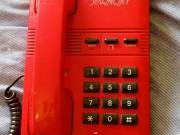 Datacorp Harmony RS-802 TPM modellű piros vezetékes nyomógombos telefon ára 9000ft óbuda retro telef