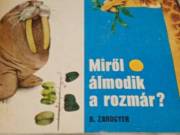 Miről álmodik a rozmár? B. Zahogyer Mladé Letá, Bratislava, 1984 4000ft óbuda személyes átvétel óbud