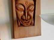 falra akasztható fából faragott Buddha 28000ft óbuda  36 50 104 8272 36 20 949 1288  posta kizárolag
