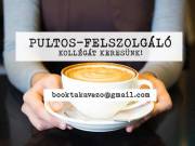 Pultos-felszolgáló kollégát keresünk!