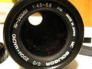 Nikon F szériás Soligor zoom macro objektív polár szűrővel eladó
