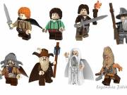 8 db-os Gyűrűk ura Lord of the Rings jellegű mini figura szett - Huizhou Zhixian Trading Co. Ltd.
