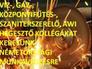 Viz-, fűtés-, szaniter-, gázszerelő, légtechnikai szerelő Németországi munka 