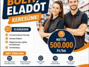 Bolti eladó álláslehetőség (Nyíregyháza)
